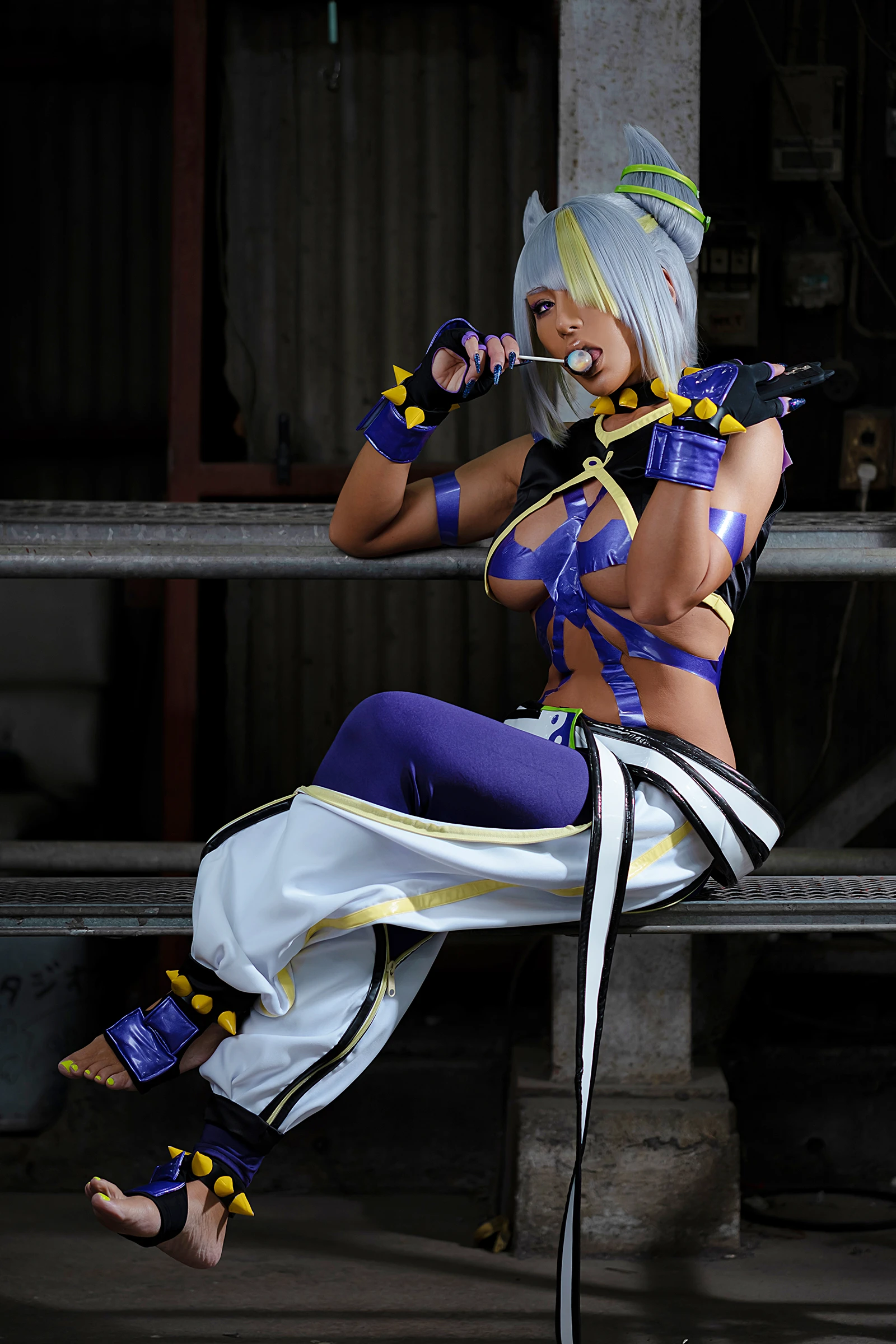 图片[6]-Cosplay nonsummerjack non Juri Fighter-COS世界