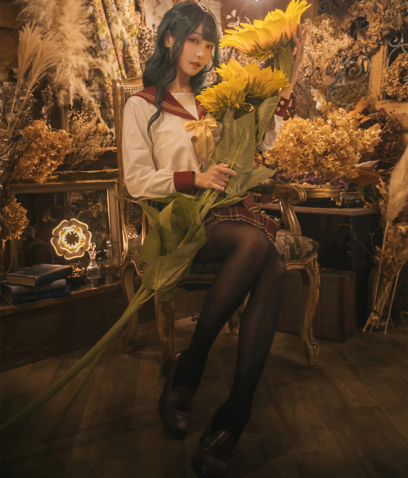 Ely eee ElyEE子 Kazami Yuuka Uniform 幽香制服-COS世界