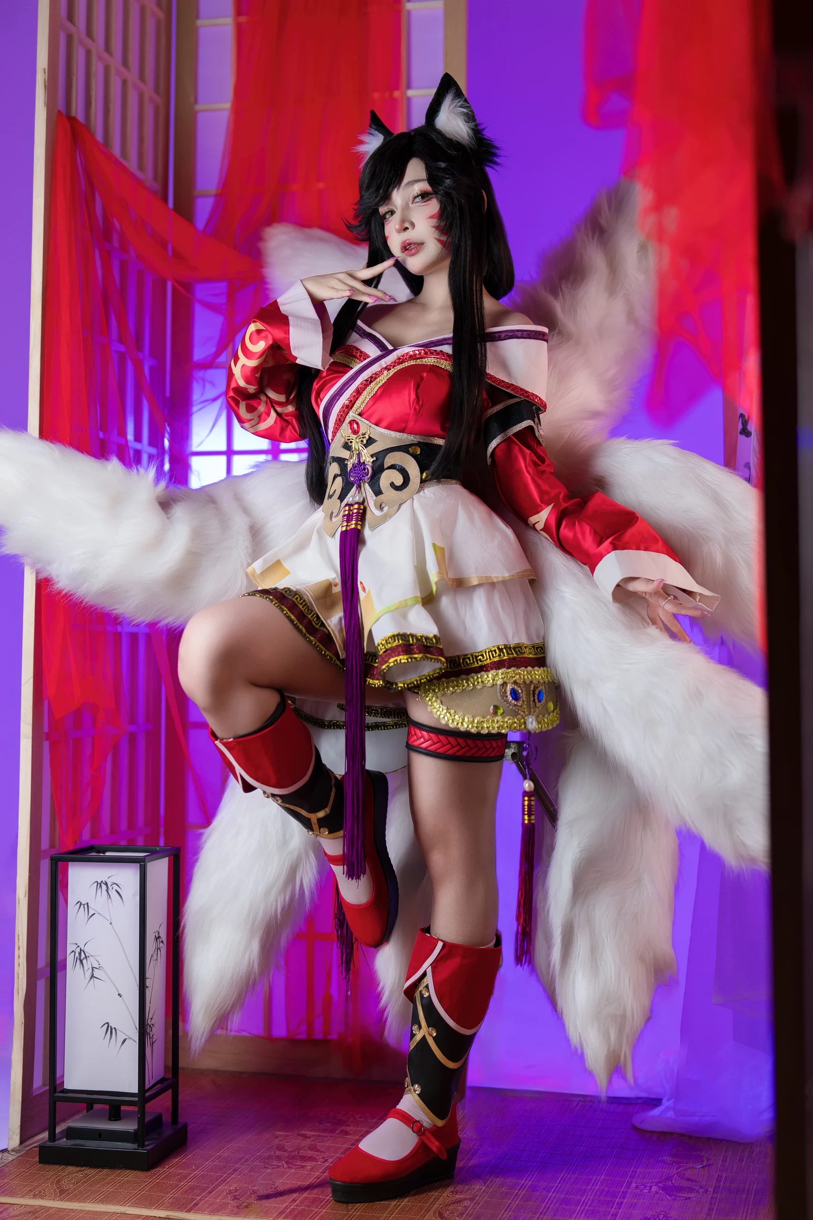 图片[5]-Umeko J cosplay Ahri League of Legends-COS世界