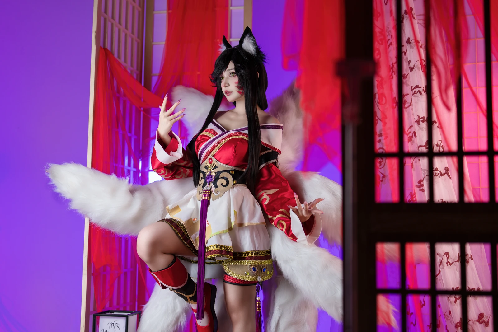 图片[4]-Umeko J cosplay Ahri League of Legends-COS世界