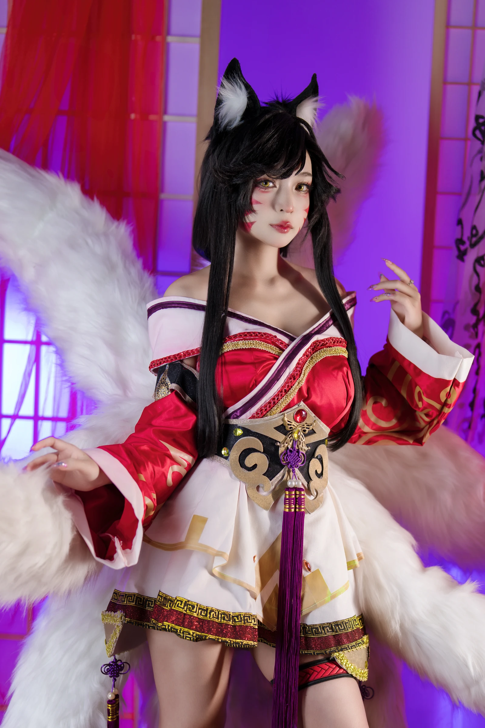 图片[2]-Umeko J cosplay Ahri League of Legends-COS世界