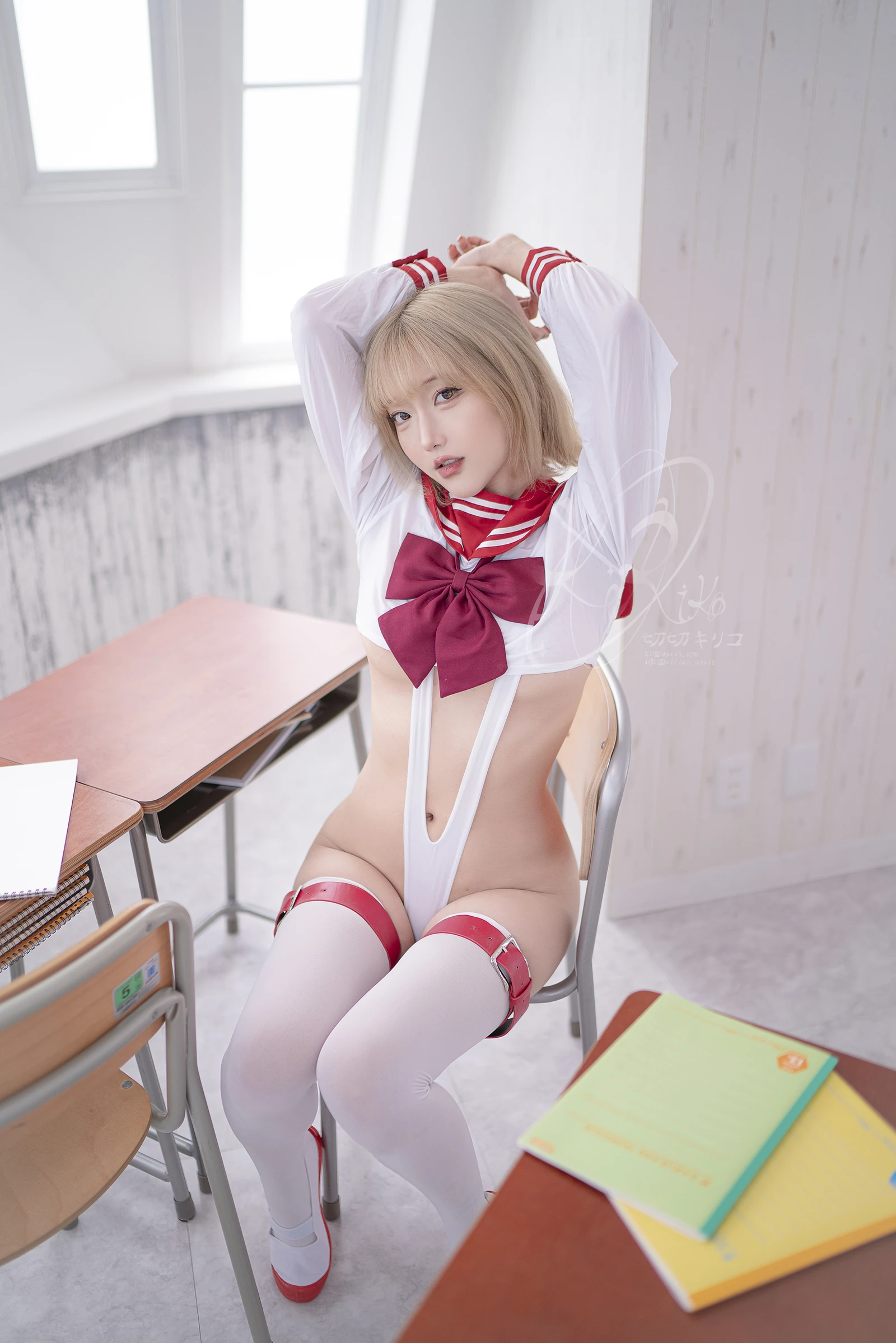 图片[5]-动漫博主切切celia 小春日和制服-COS世界