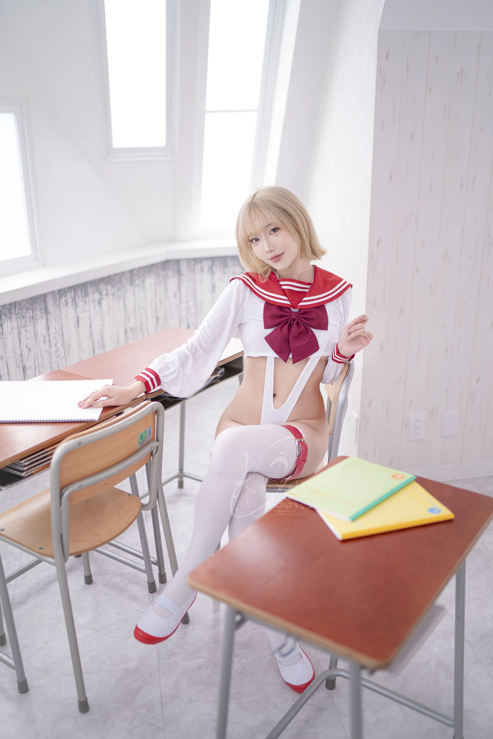 图片[3]-动漫博主切切celia 小春日和制服-COS世界