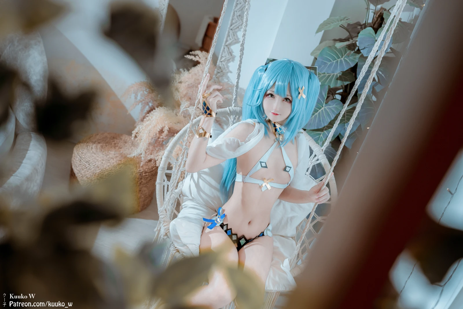 图片[4]-Cosplay KuukoW Kuuko 子 Faruzan Lingerie-COS世界