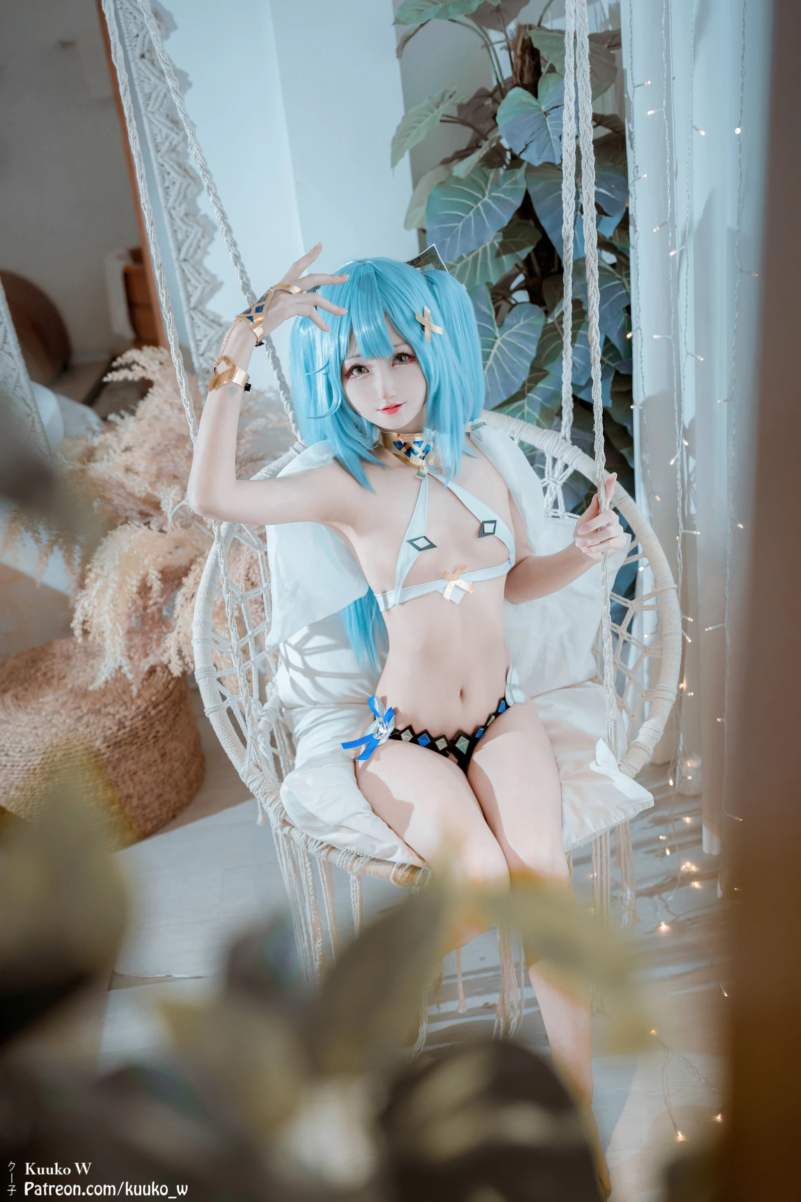 图片[3]-Cosplay KuukoW Kuuko 子 Faruzan Lingerie-COS世界