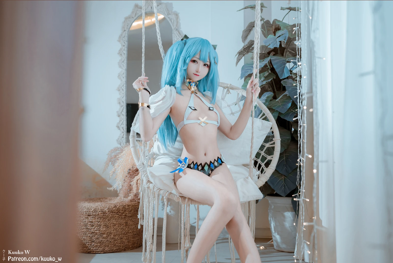 图片[5]-Cosplay KuukoW Kuuko 子 Faruzan Lingerie-COS世界