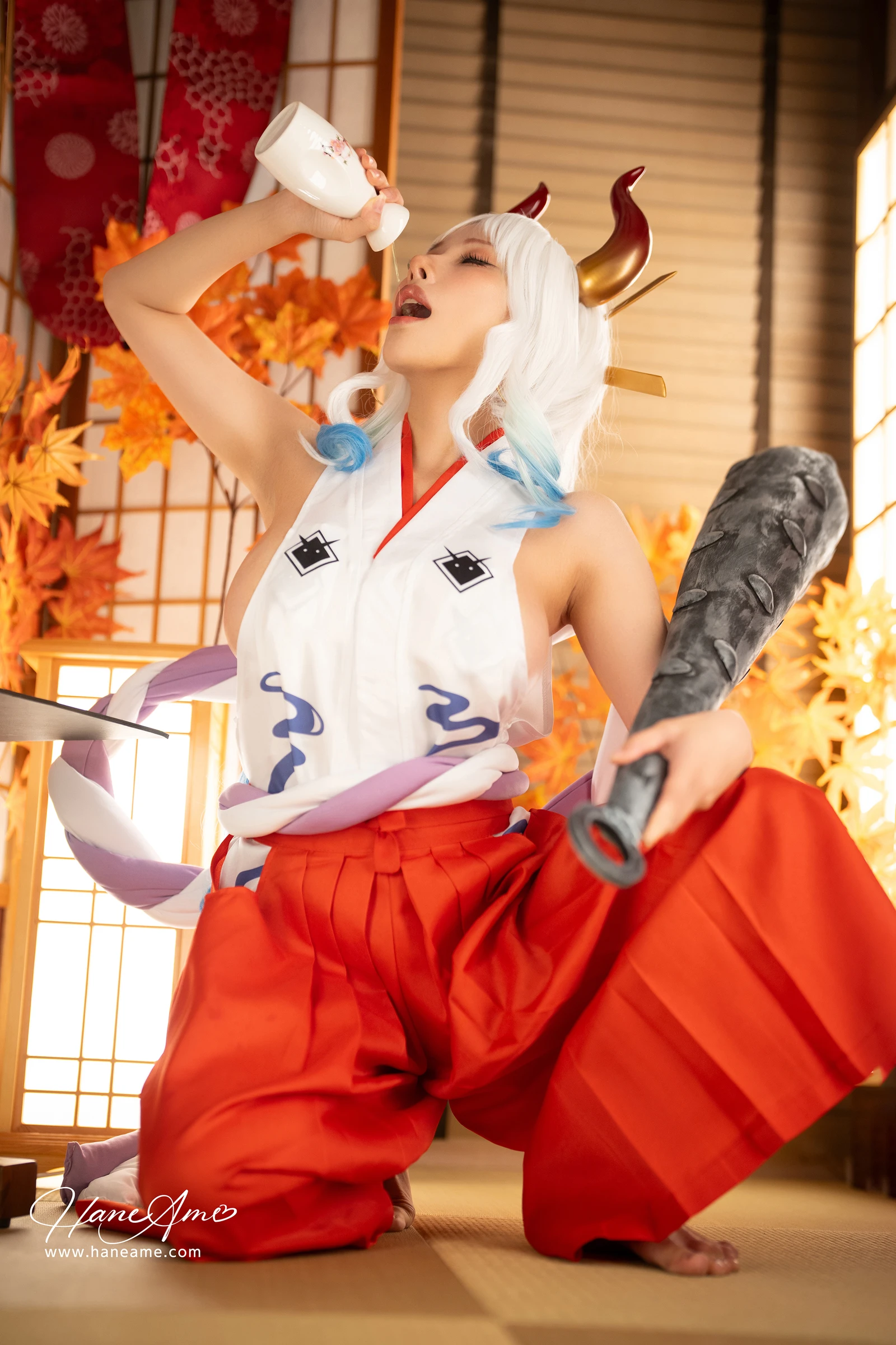 图片[4]-Hane Ame 雨波写真 海賊王 大和-COS世界