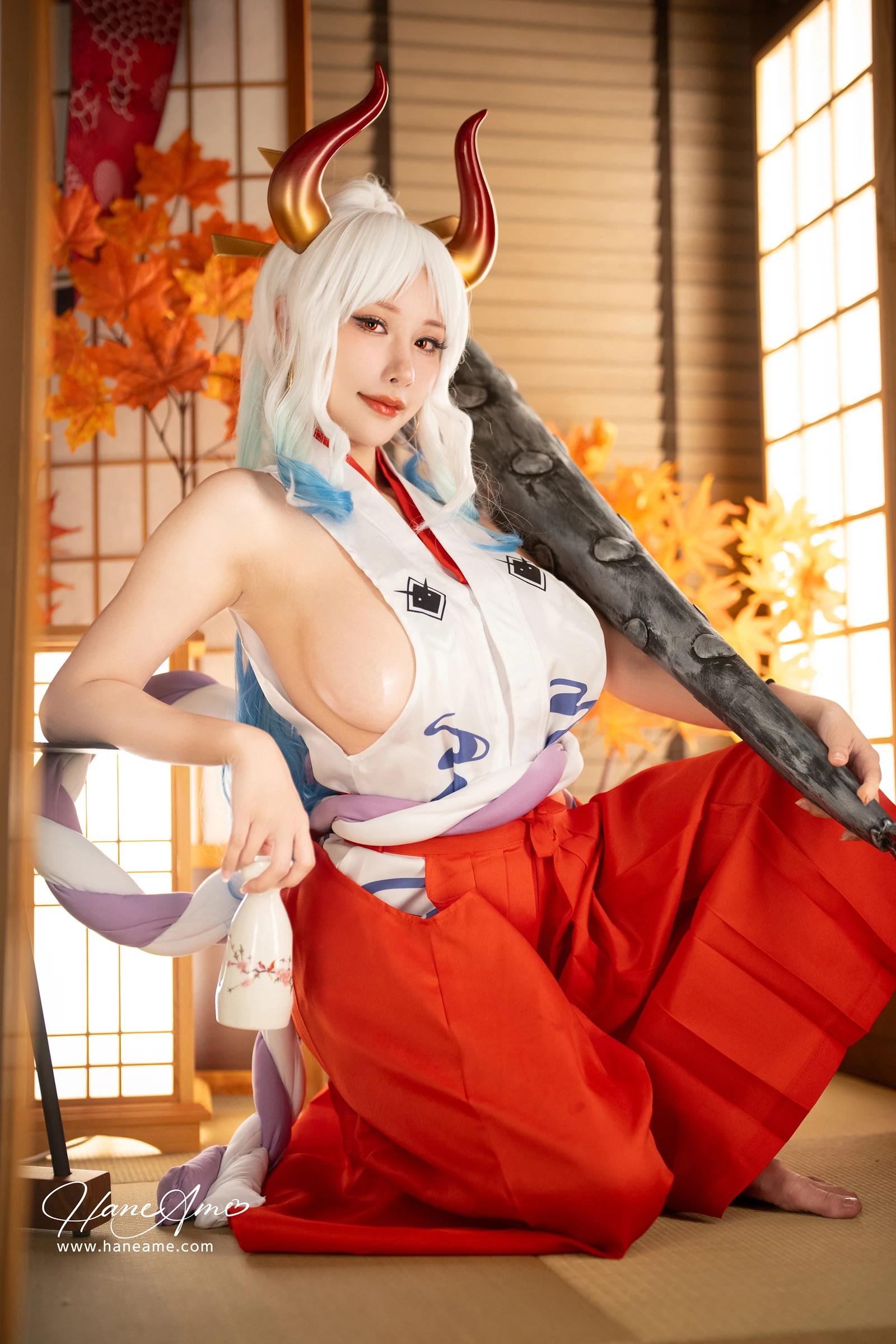 图片[3]-Hane Ame 雨波写真 海賊王 大和-COS世界