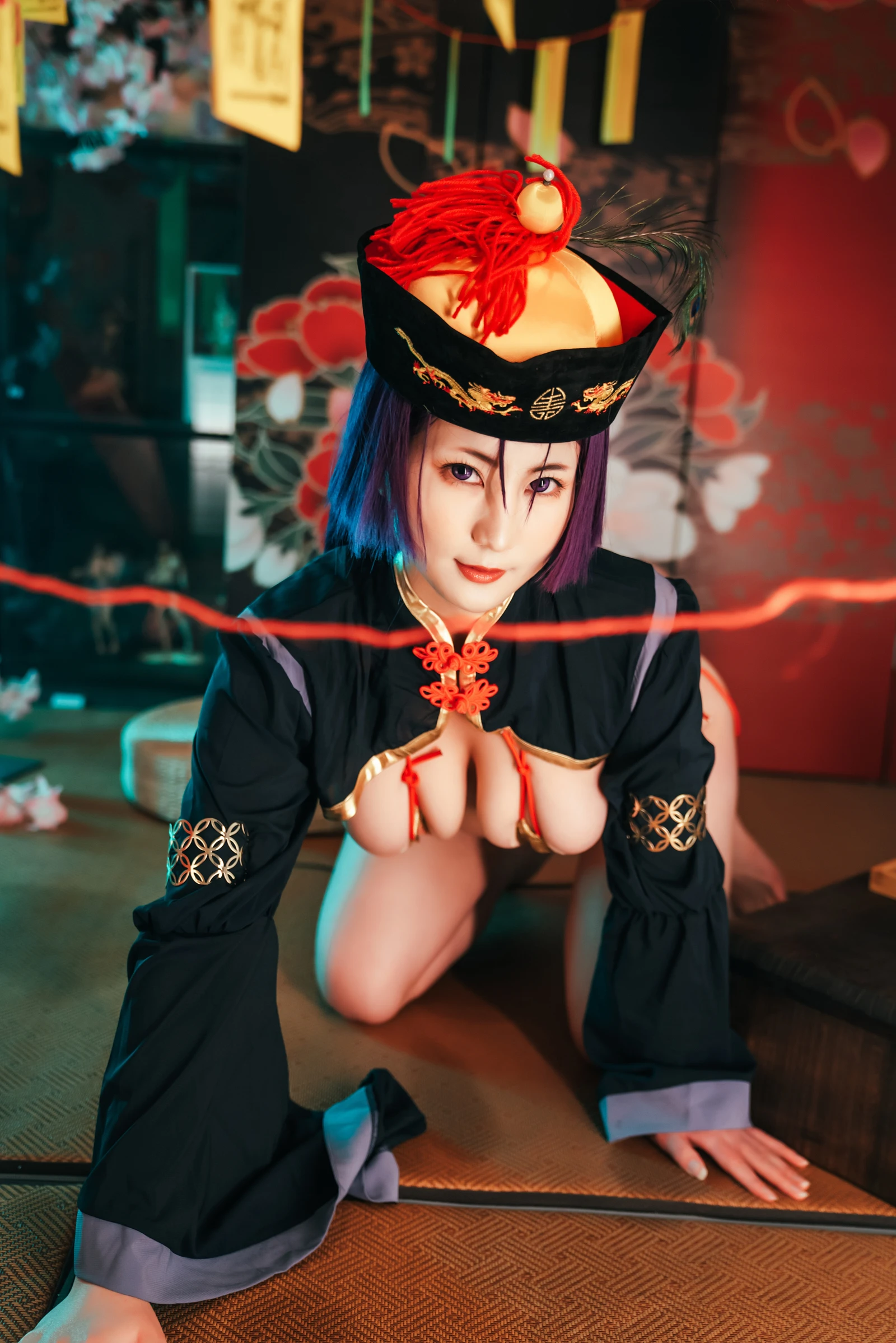 图片[3]-星澜是澜澜叫澜妹呀 奶光僵尸娘-COS世界