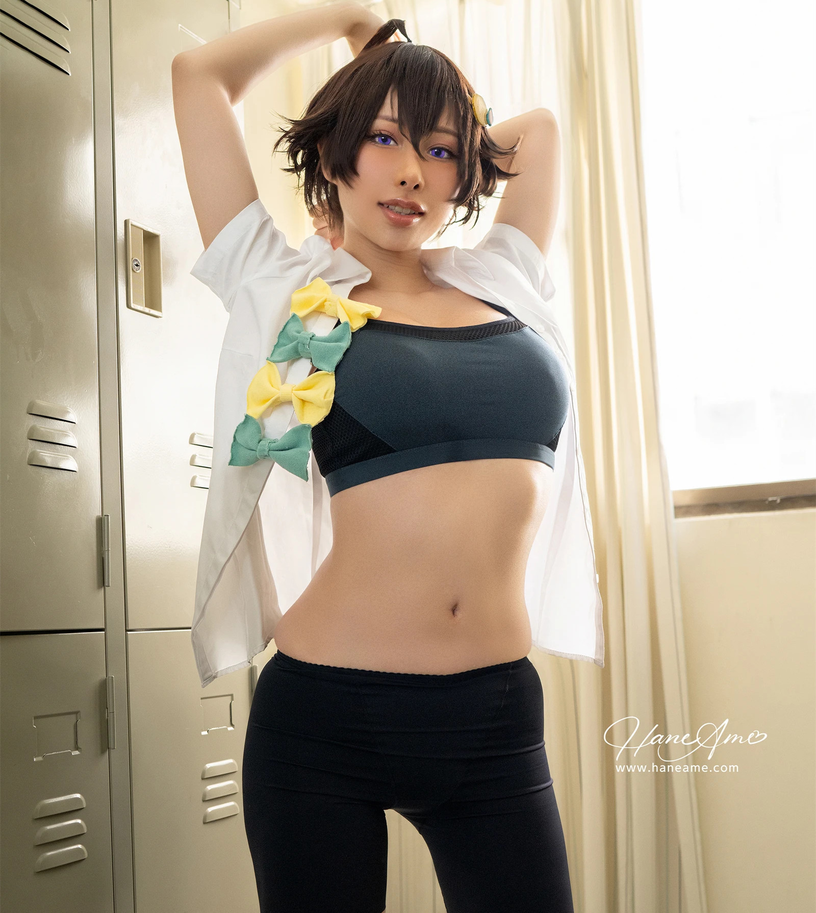 Hane Ame 雨波写真 敗北女角 檸檬-COS世界
