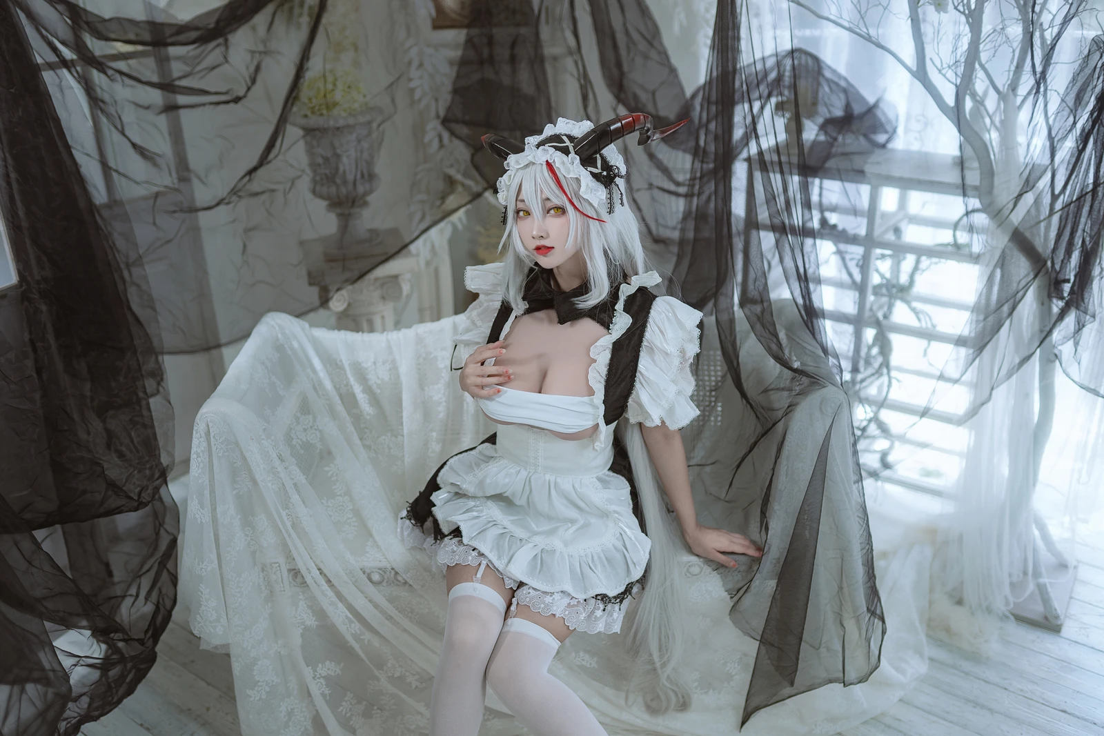 图片[3]-宫本桜 埃吉尔女仆-COS世界