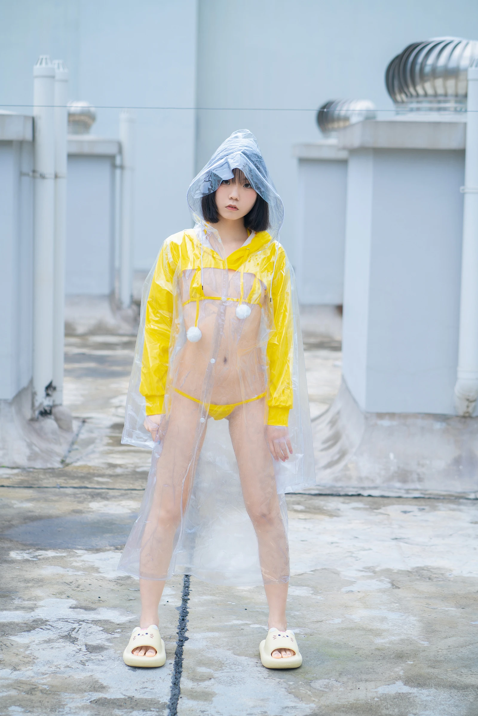 图片[2]-一只小栗奈 天台小雨衣-COS世界