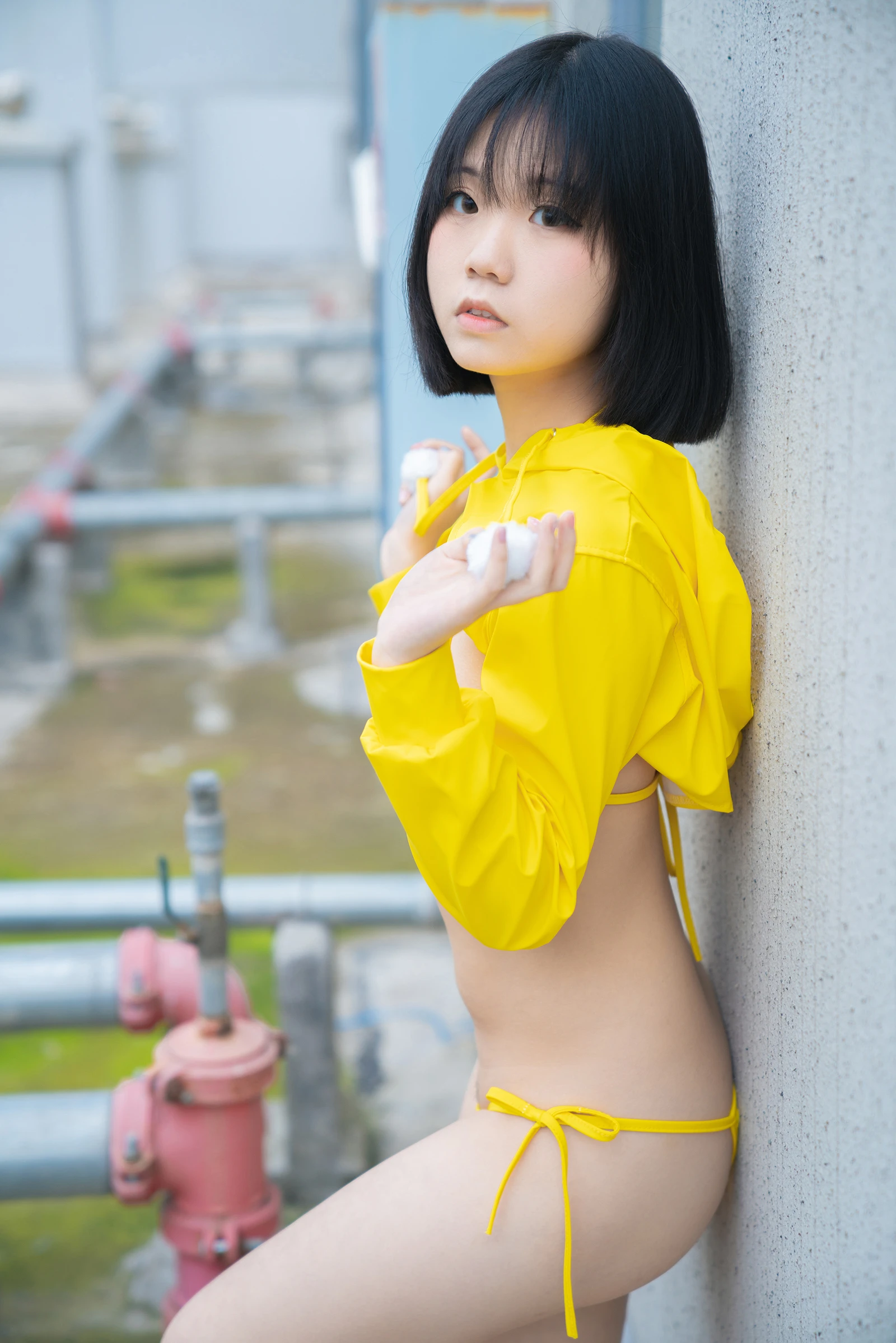 图片[6]-一只小栗奈 天台小雨衣-COS世界