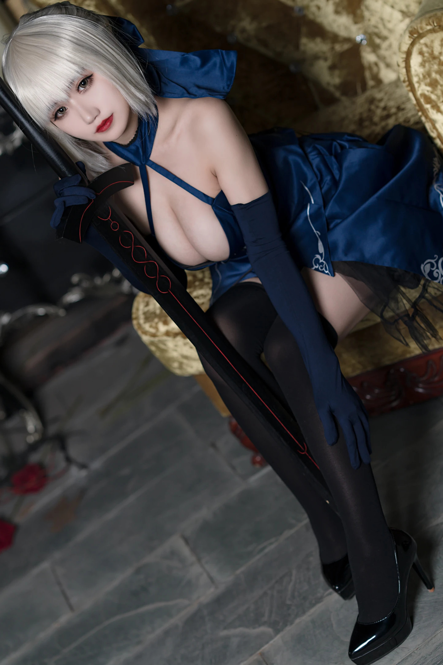 动漫博主小仓千代w FGO 黑呆三破-COS世界