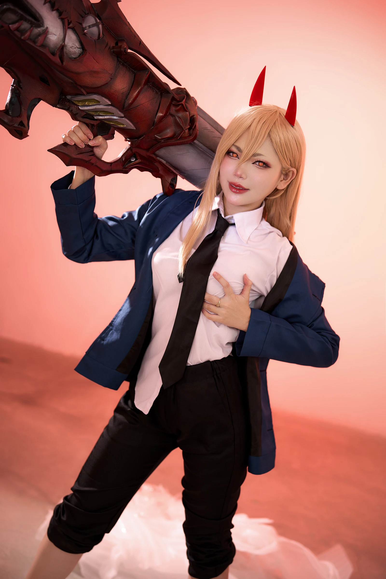 图片[3]-ZinieQ Chainsaw Man Power 电锯人 帕瓦-COS世界