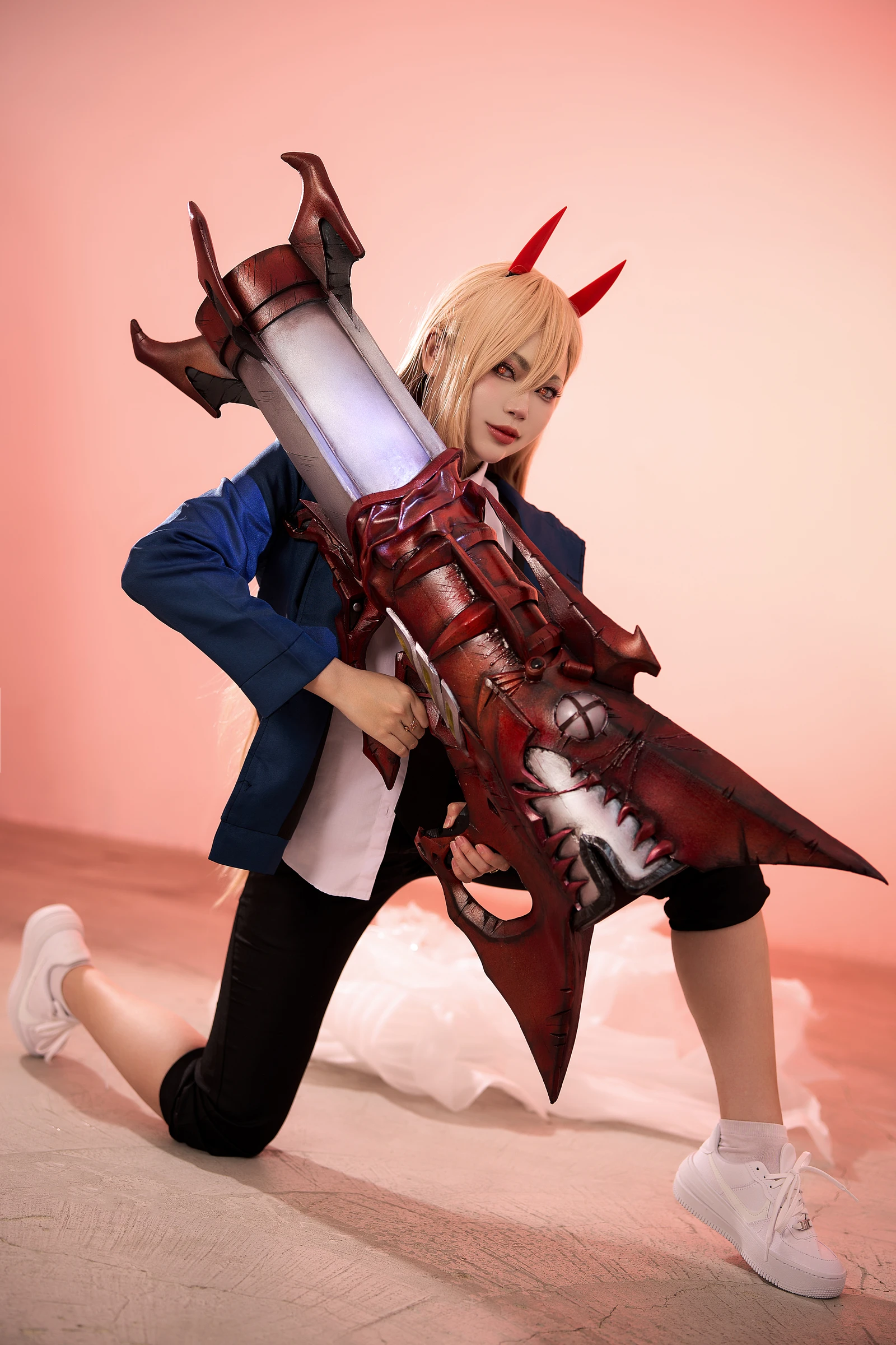 图片[2]-ZinieQ Chainsaw Man Power 电锯人 帕瓦-COS世界
