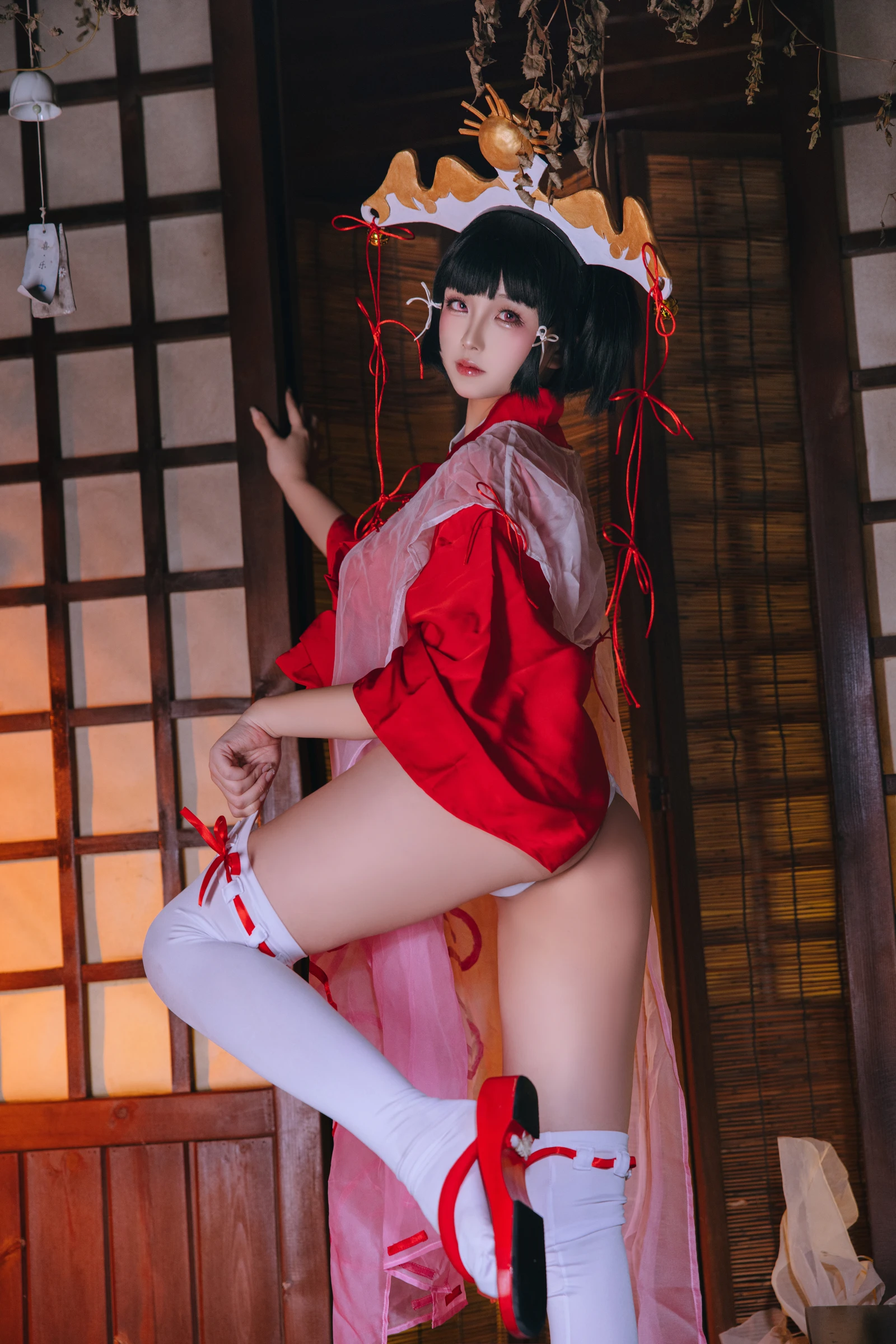 图片[5]-Cosplay日奈娇 辉夜巫女-COS世界