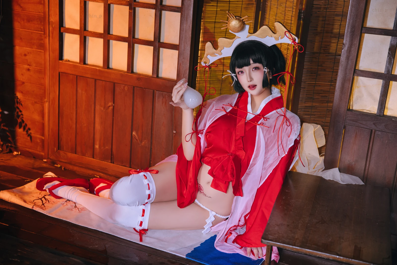 图片[2]-Cosplay日奈娇 辉夜巫女-COS世界