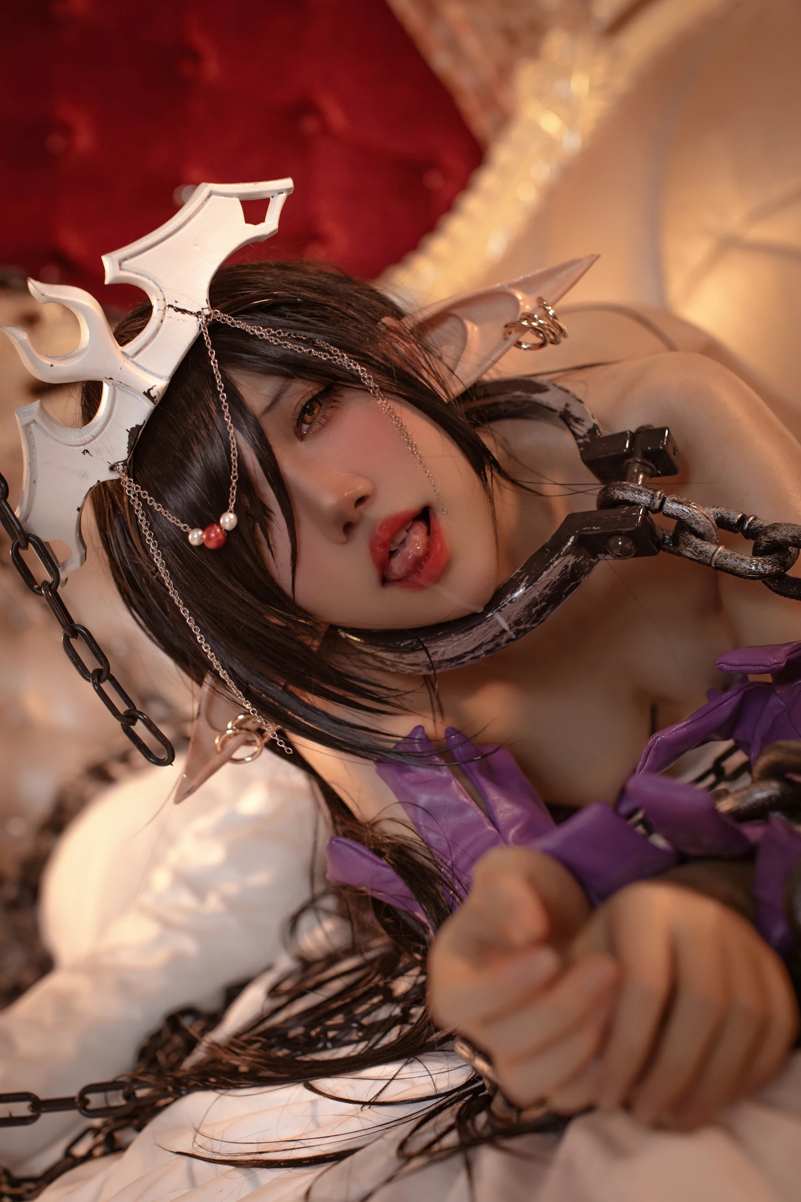 图片[4]-鬼马少女阿薰kaOri 黑獣 黑精灵女王奥利卡-COS世界
