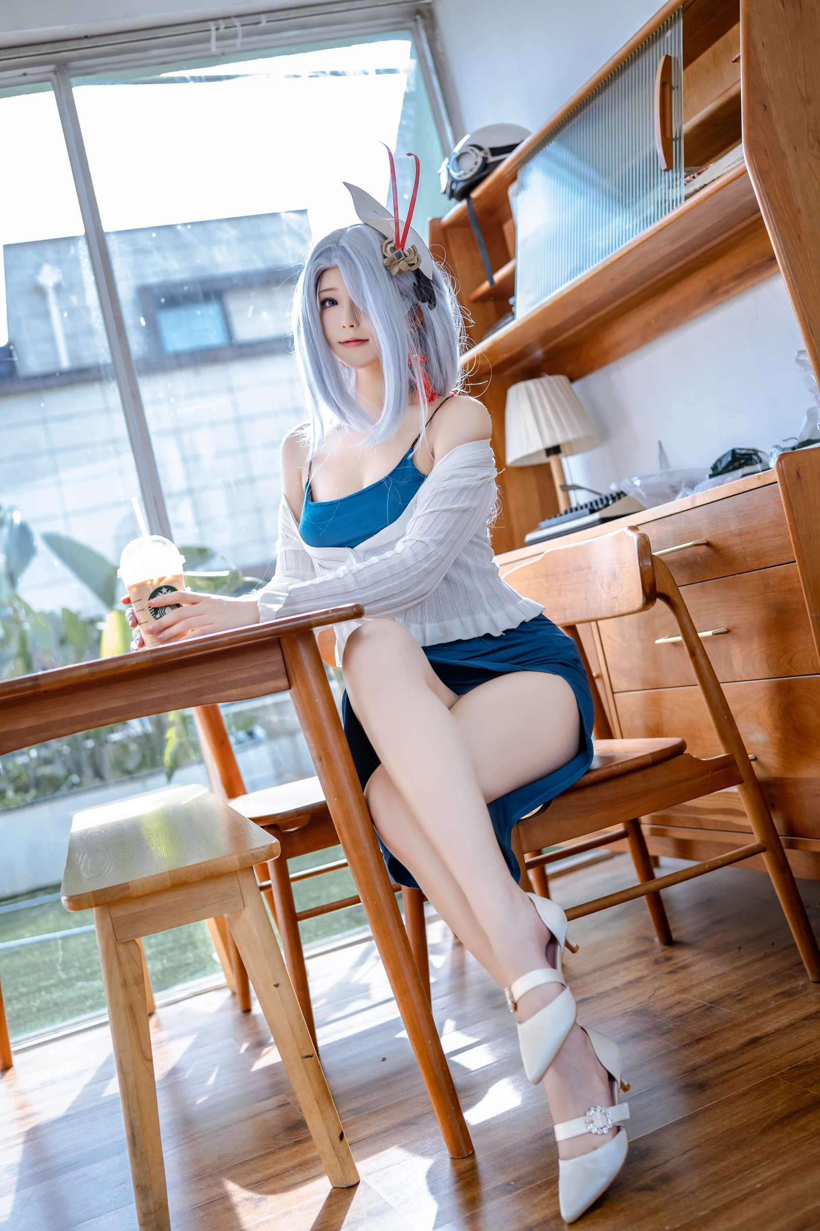 图片[2]-Quan冉有点饿 原神 申鹤同人礼服-COS世界