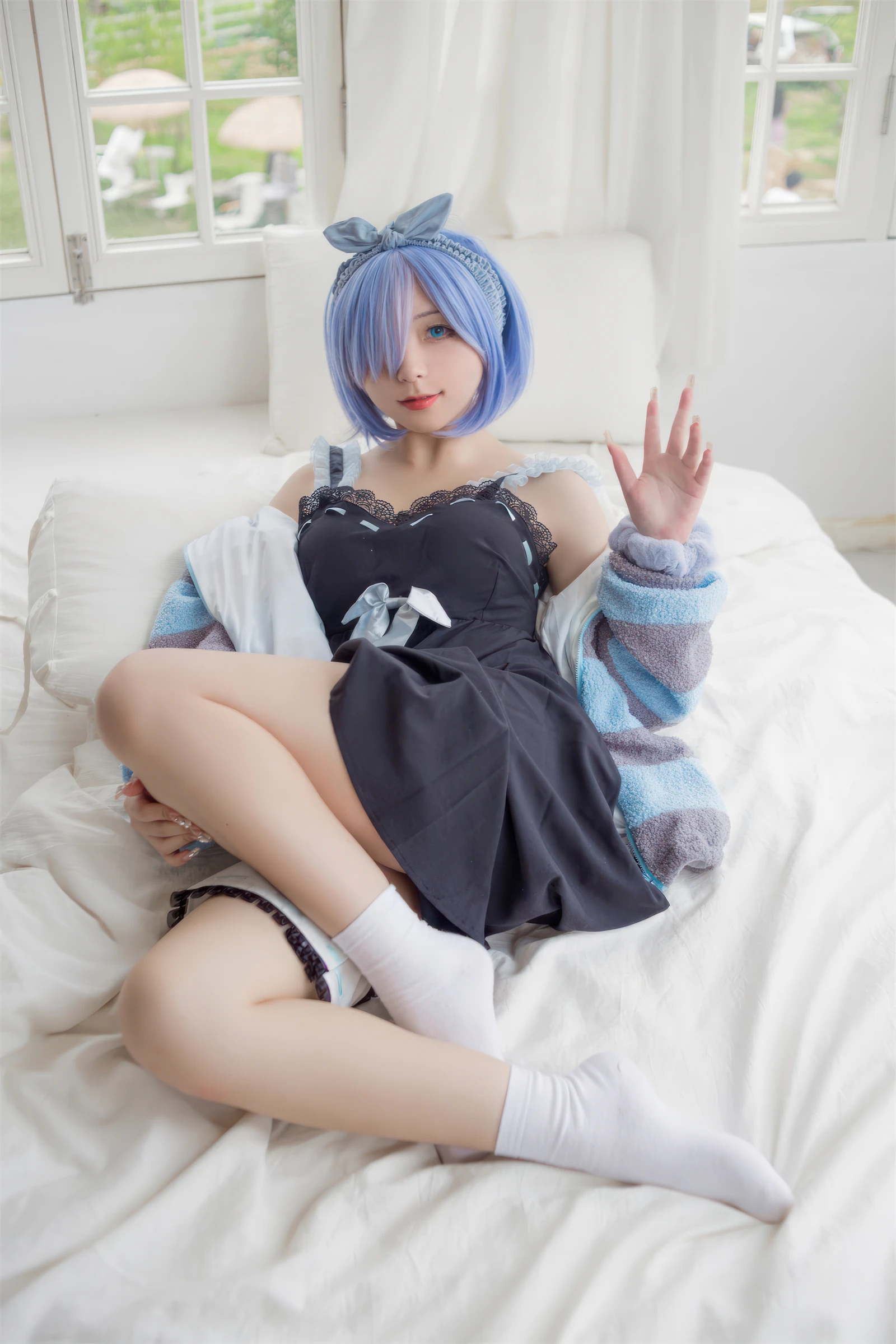 图片[4]-花铃 蕾姆居家服-COS世界