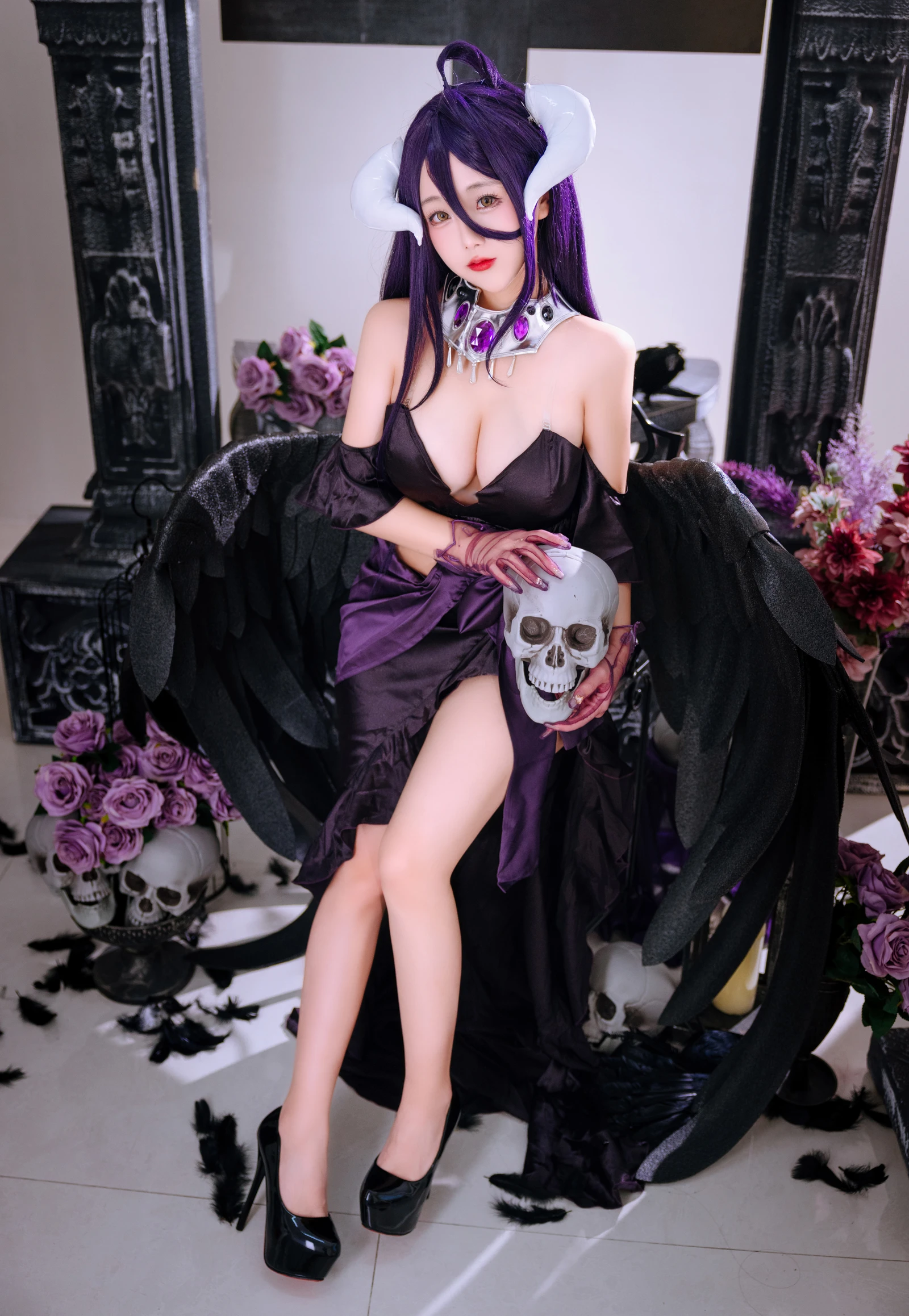 图片[3]-Cosplay日奈娇 雅儿贝德礼服 钻石-COS世界