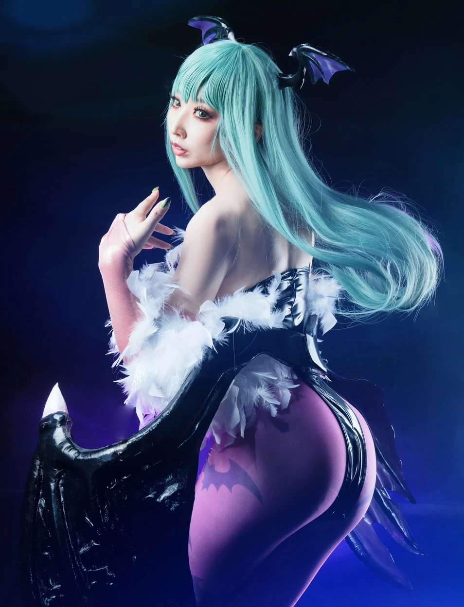 图片[3]-Cosplay KURUPIKA Reku Momoiro 桃色 MORRIGAN AENSLAND-COS世界