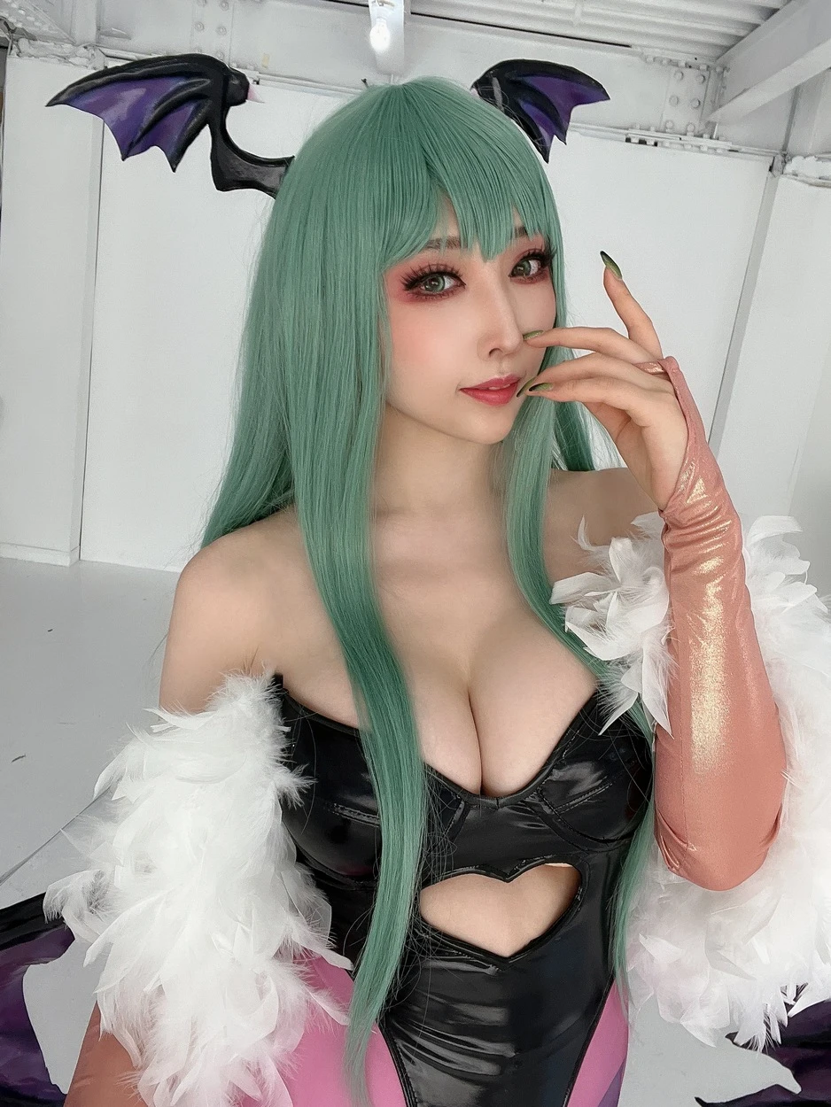 图片[5]-Cosplay KURUPIKA Reku Momoiro 桃色 MORRIGAN AENSLAND-COS世界