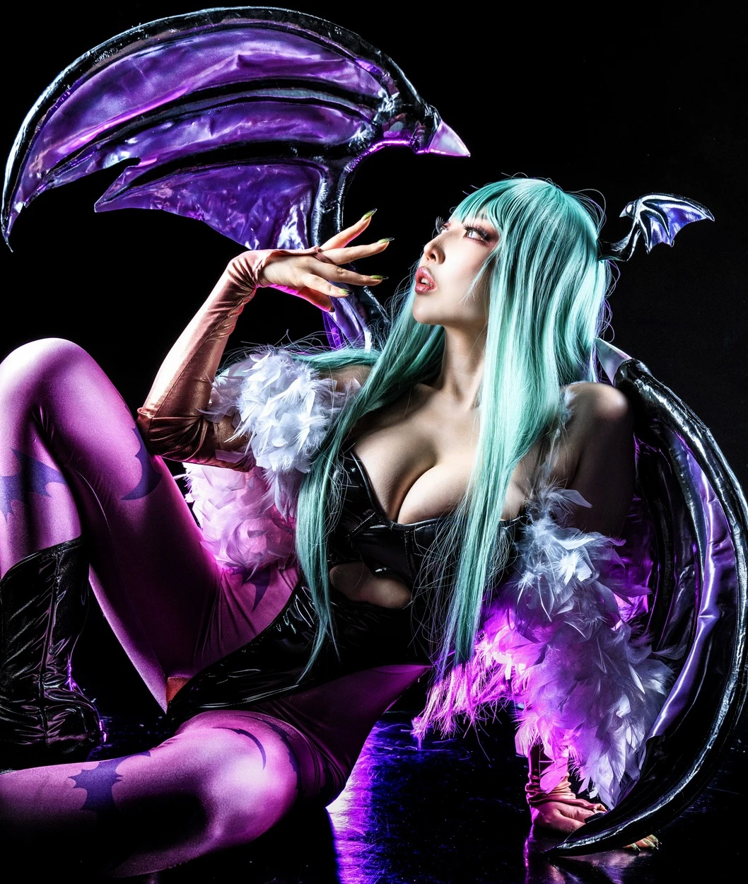 图片[4]-Cosplay KURUPIKA Reku Momoiro 桃色 MORRIGAN AENSLAND-COS世界