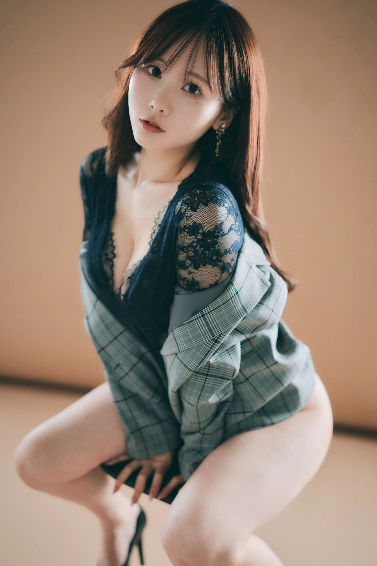 图片[6]-日本甜美COSERけんけん BLACK LADY-COS世界