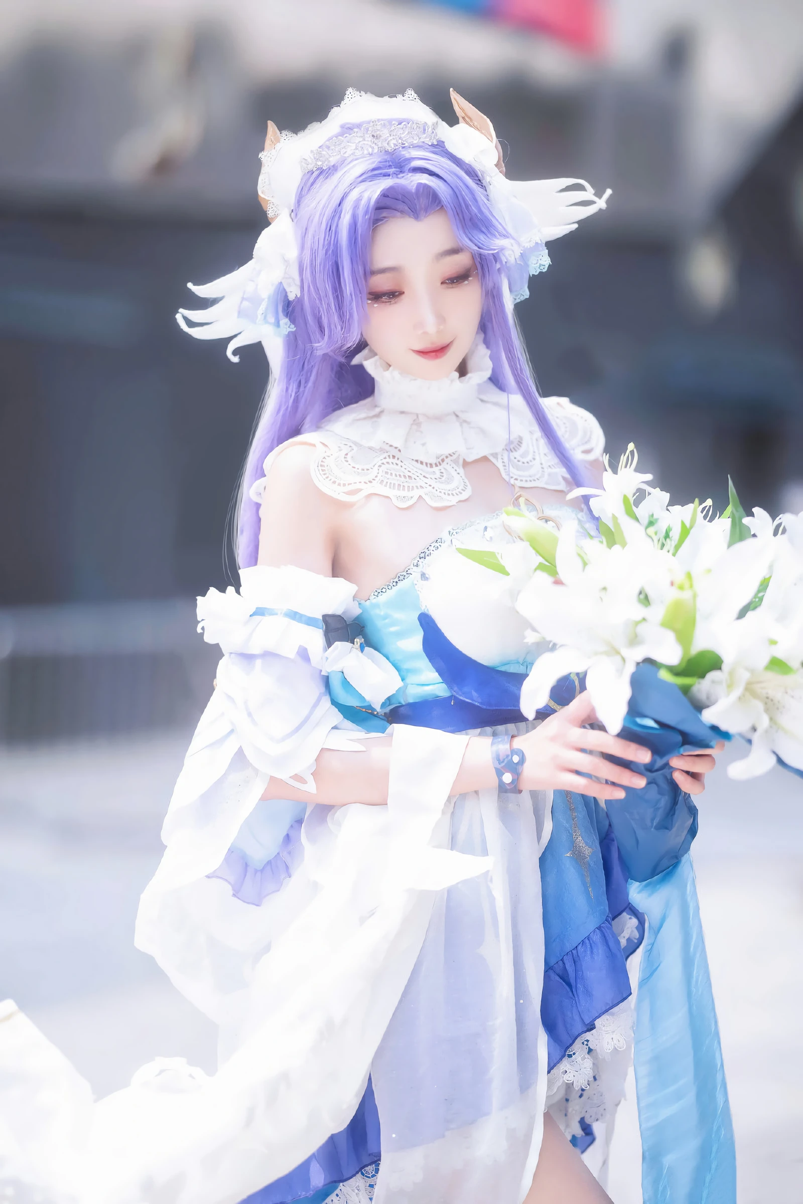 图片[3]-走路摇zly 大桥花嫁-COS世界