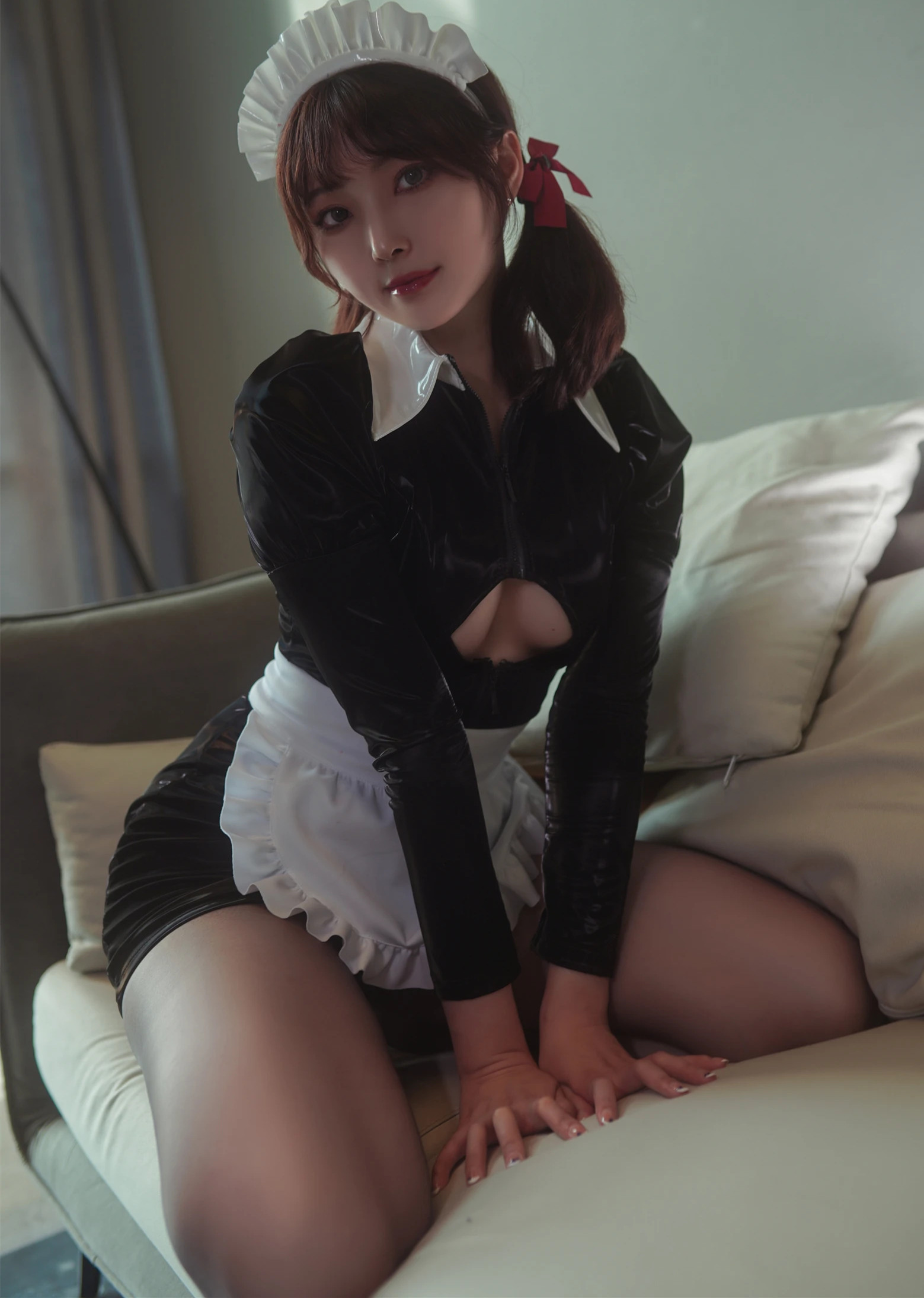 Natsuko夏夏子 漆黑女仆-COS世界