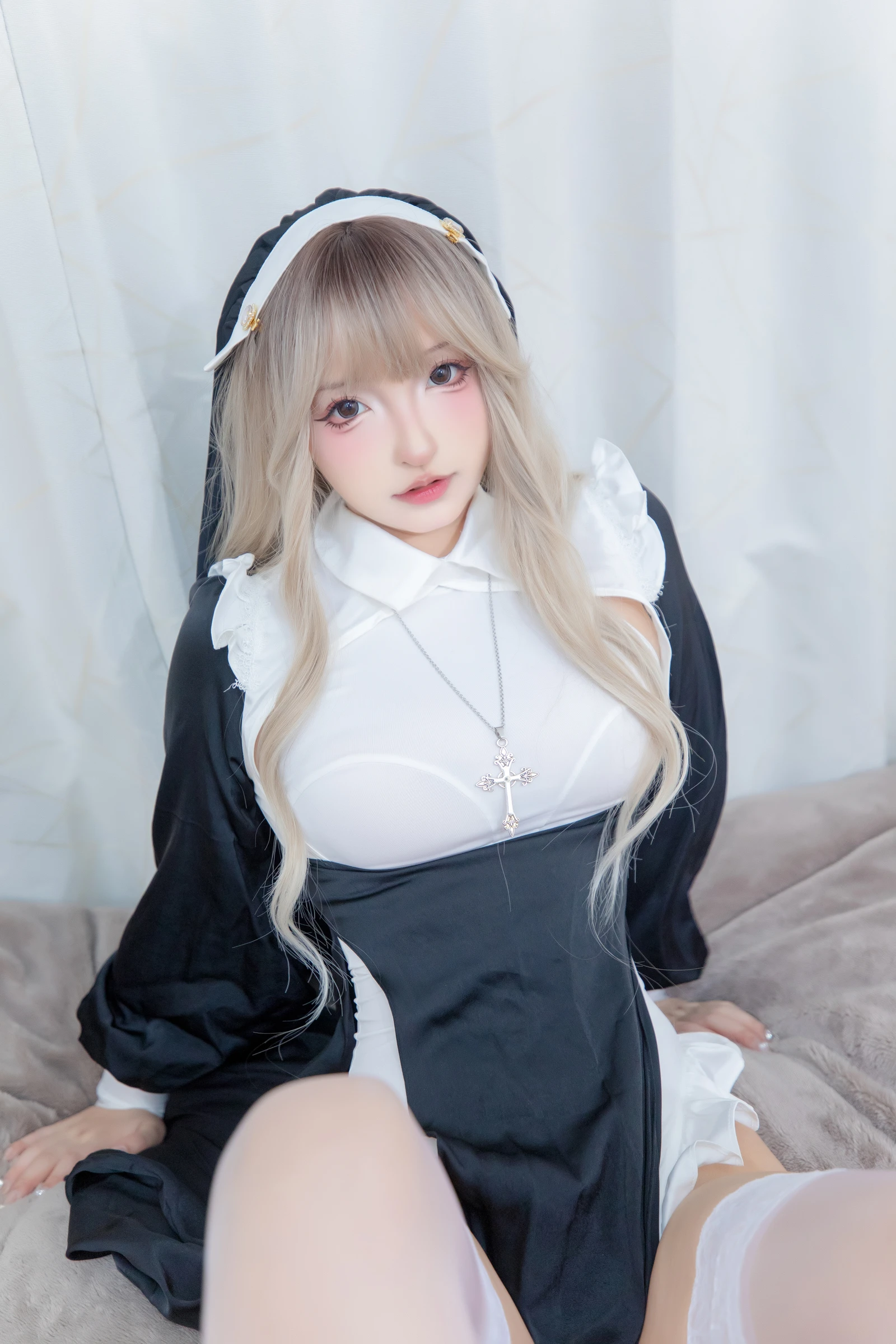 图片[3]-萝莉神楽板真冬之战斗修女-COS世界