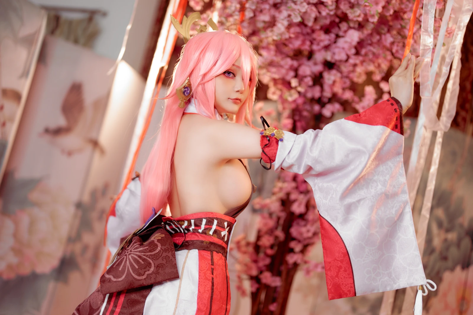 图片[3]-JOYCE Yae Miko Genshin Impact-COS世界