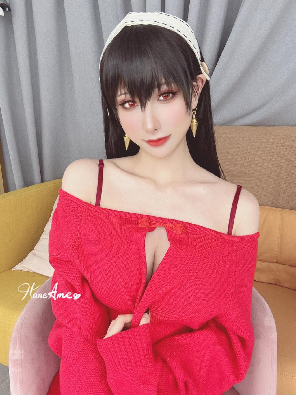 图片[2]-雨波_HaneAme No.226 – 间谍过家家 约尔限定自拍 [110P 5V]-COS世界
