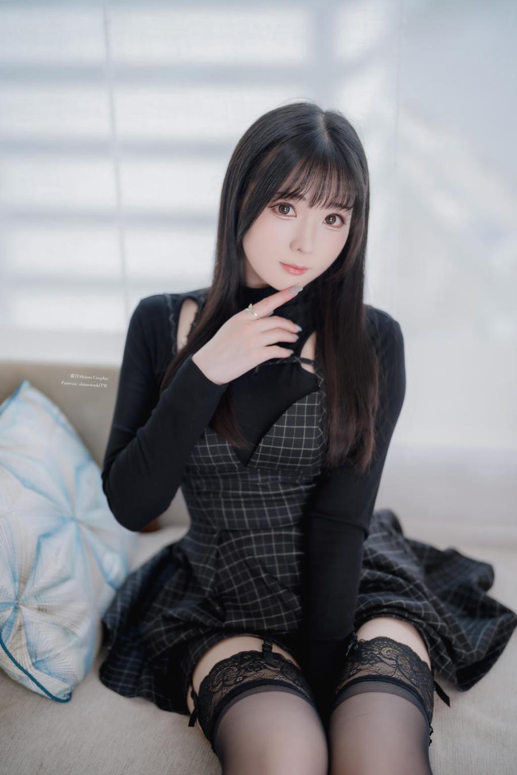 图片[4]-霜月shimo No.092 – 日本饭店黑私服 [30P]-COS世界