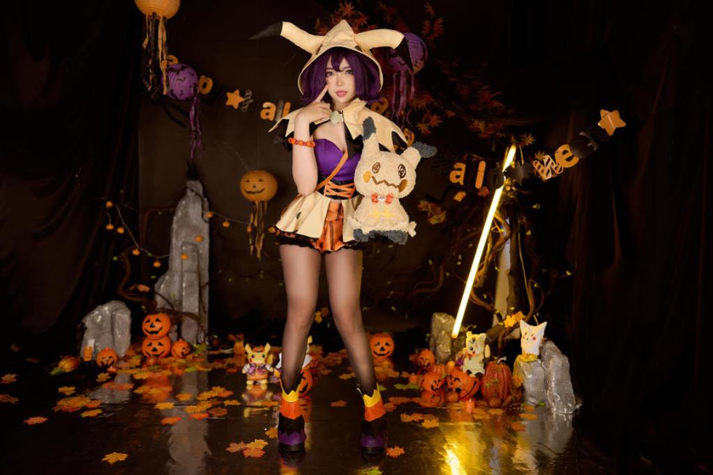 图片[3]-ZinieQ No.059 – Acerola Halloween [18P]-COS世界