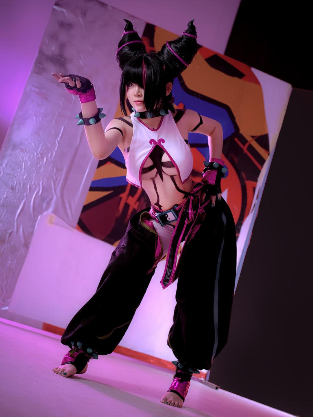 图片[5]-ZinieQ No.058 – Street Fighter 6 Juri Han SF6 [25P 5V]-COS世界