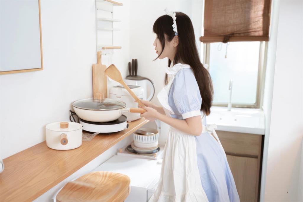 图片[4]-不呆猫 No.056 – 厨房小女仆 [33P]-COS世界