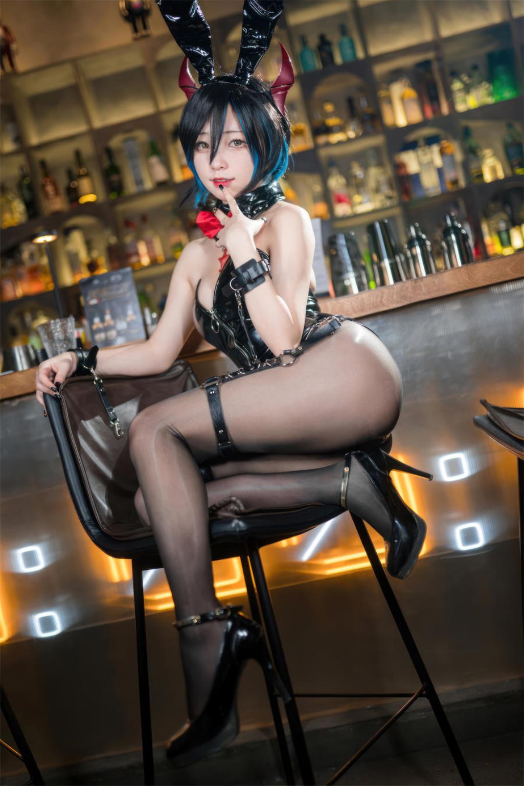 图片[3]-花铃 No.064 – 碧蓝航线 胡滕 兔女郎 [125P]-COS世界
