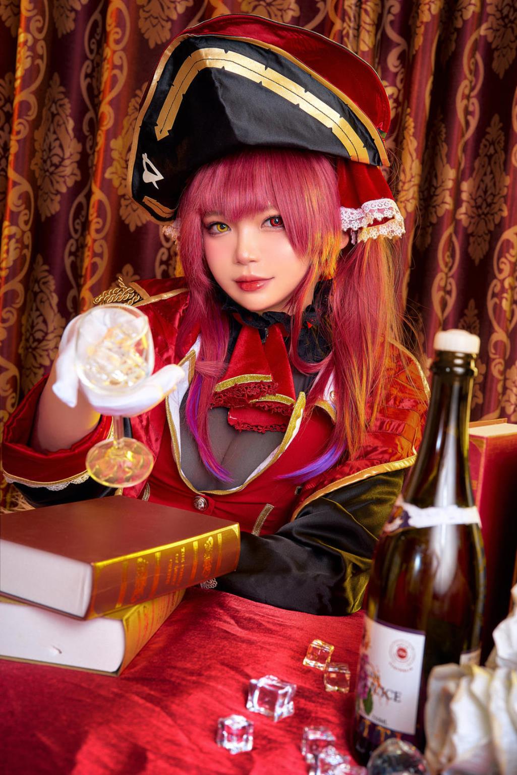 图片[5]-ZinieQ No.088 – Hololive Marine Houshou [34P 8V]-COS世界