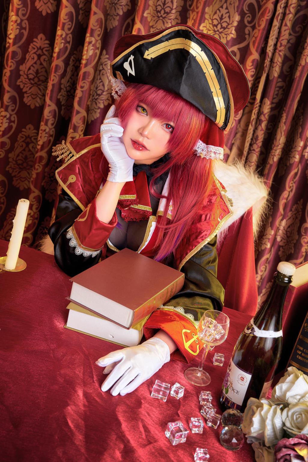图片[2]-ZinieQ No.088 – Hololive Marine Houshou [34P 8V]-COS世界