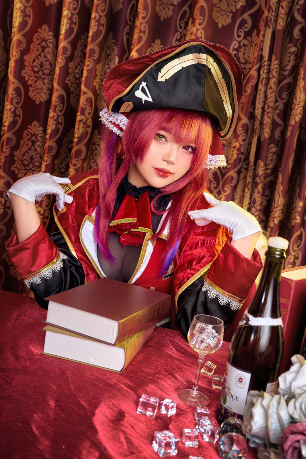 图片[3]-ZinieQ No.088 – Hololive Marine Houshou [34P 8V]-COS世界