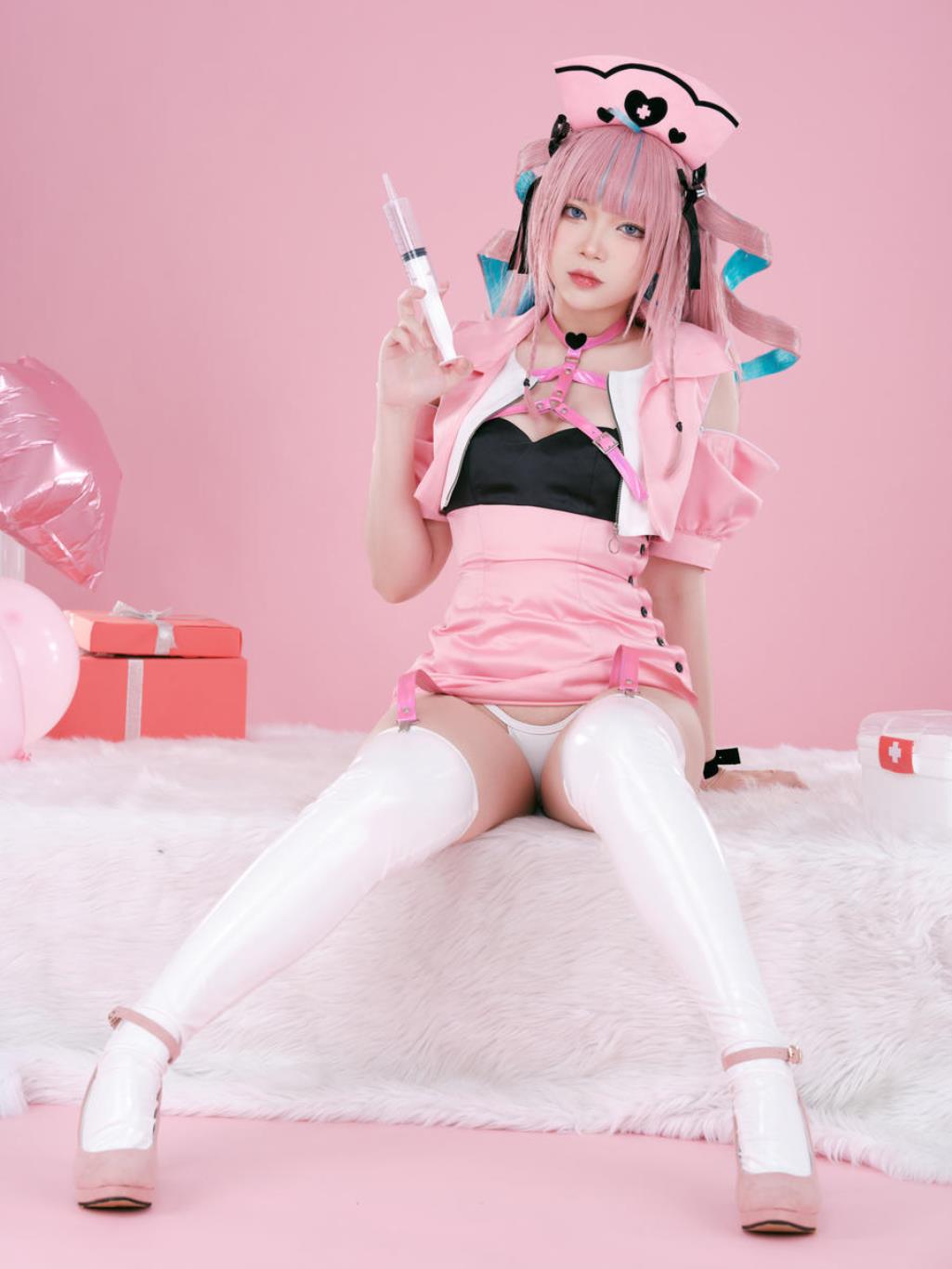 图片[4]-ZinieQ No.086 – Hololive Aqua Minato [35P]-COS世界