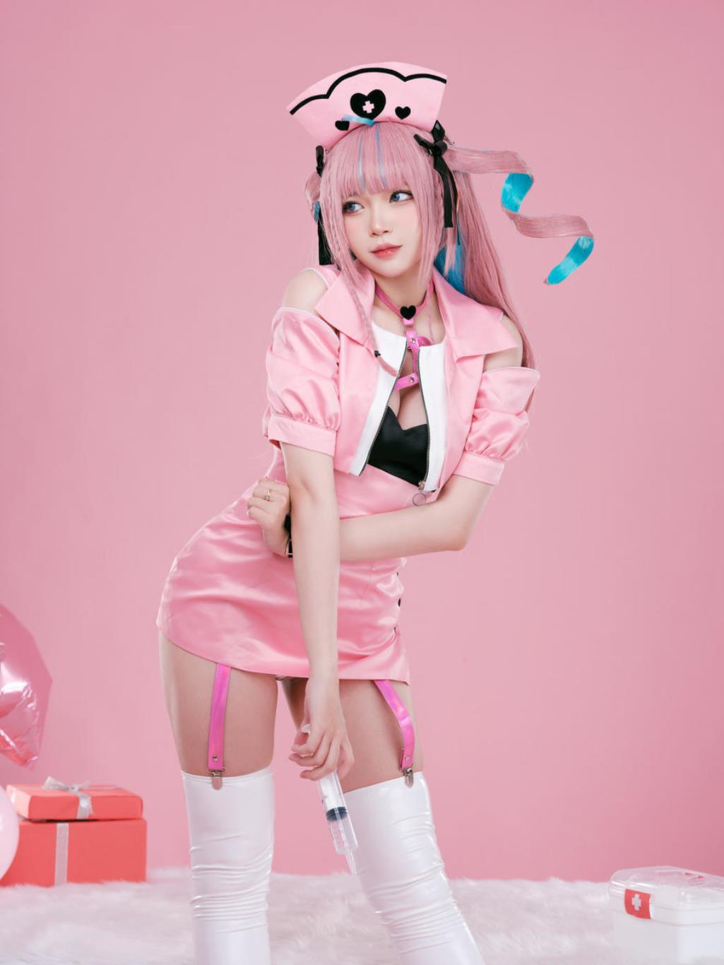 图片[2]-ZinieQ No.086 – Hololive Aqua Minato [35P]-COS世界