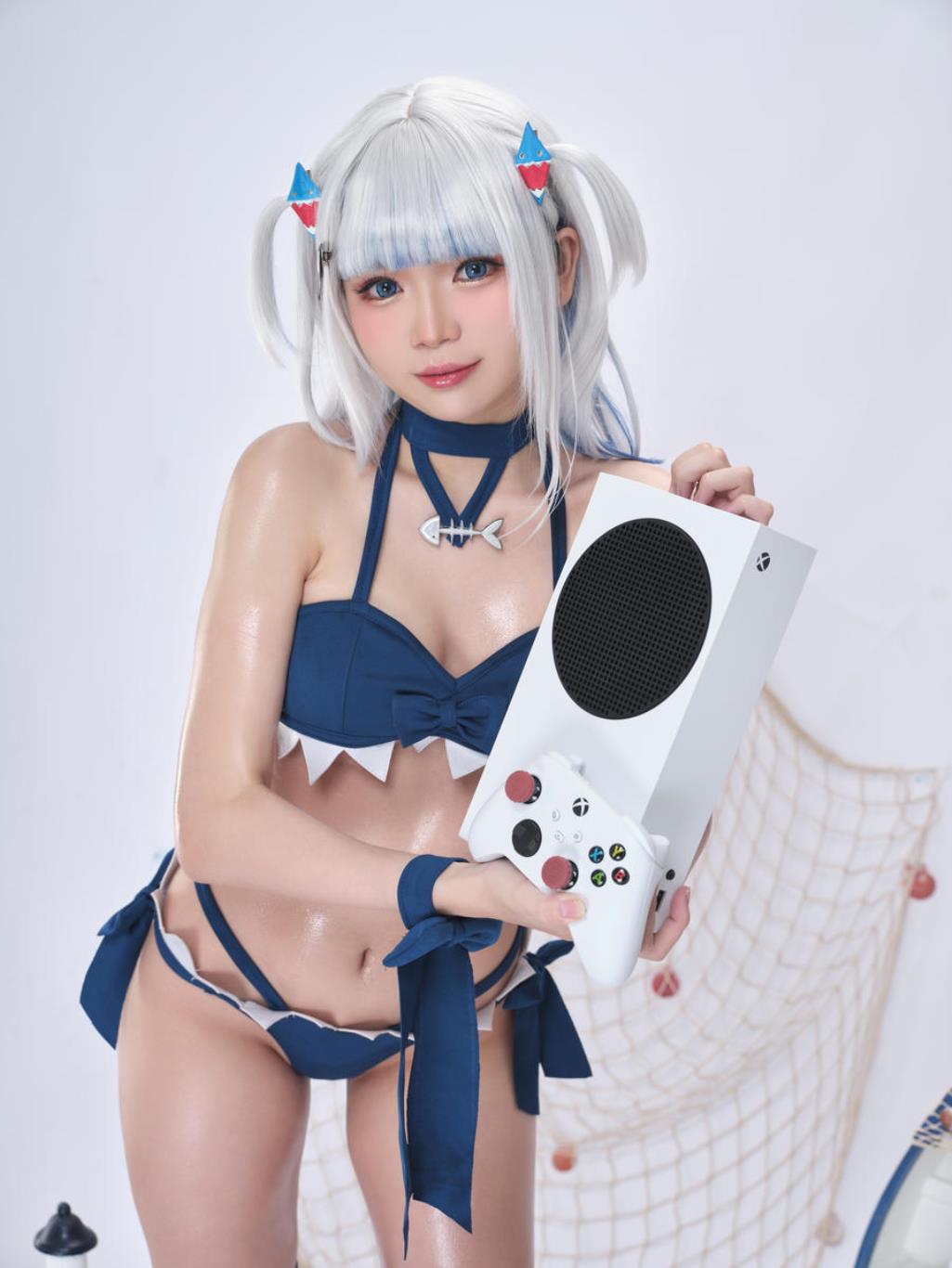 图片[5]-ZinieQ No.087 – Hololive Gawr Gura Swimsuit [25P 2V]-COS世界