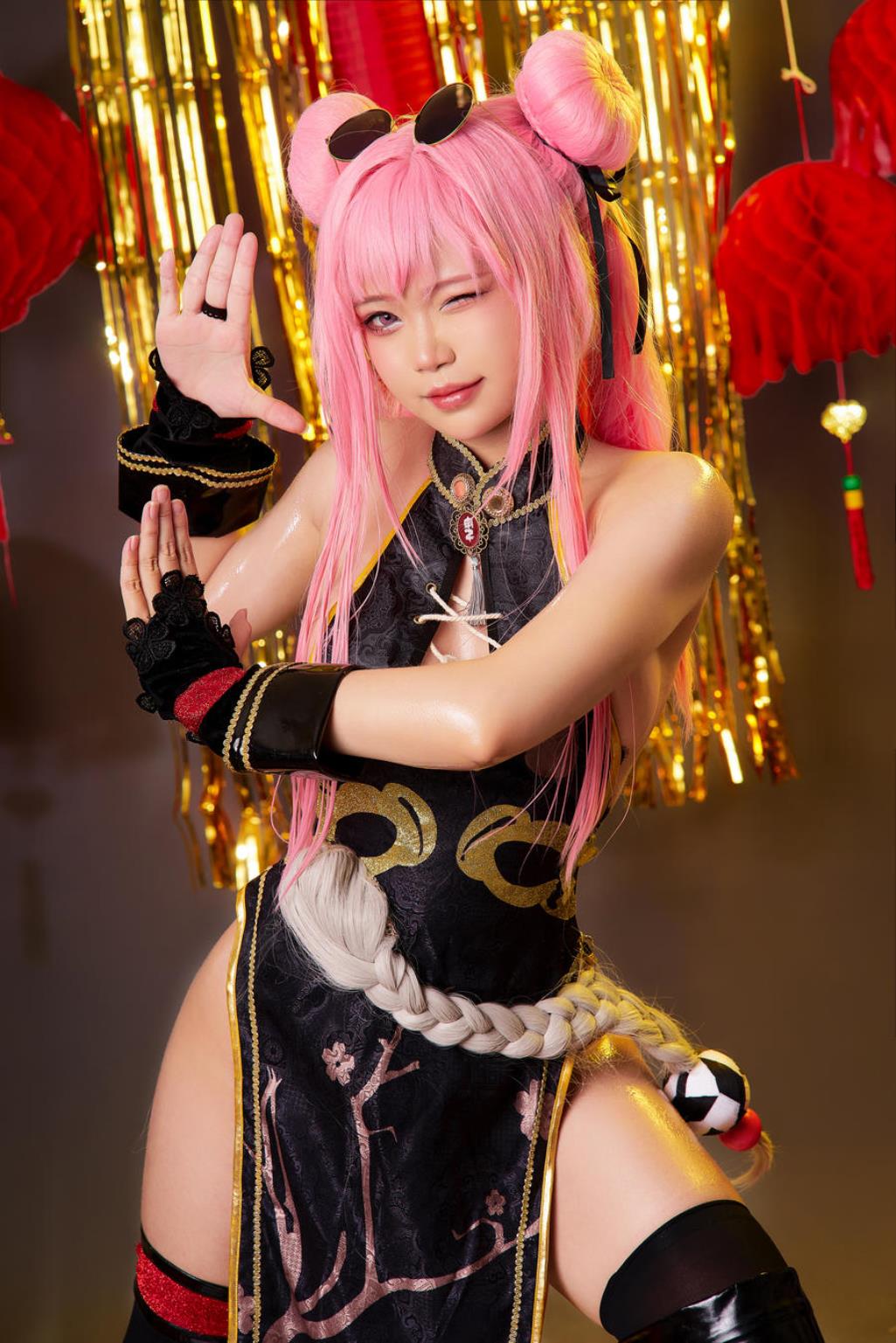 图片[3]-ZinieQ No.081 – Azur Lane Bremerton Qipao [16P 3V]-COS世界