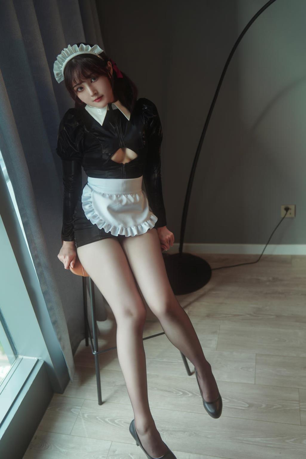 图片[5]-Natsuko_夏夏子 No.037 – 漆黑女仆 [50P]-COS世界