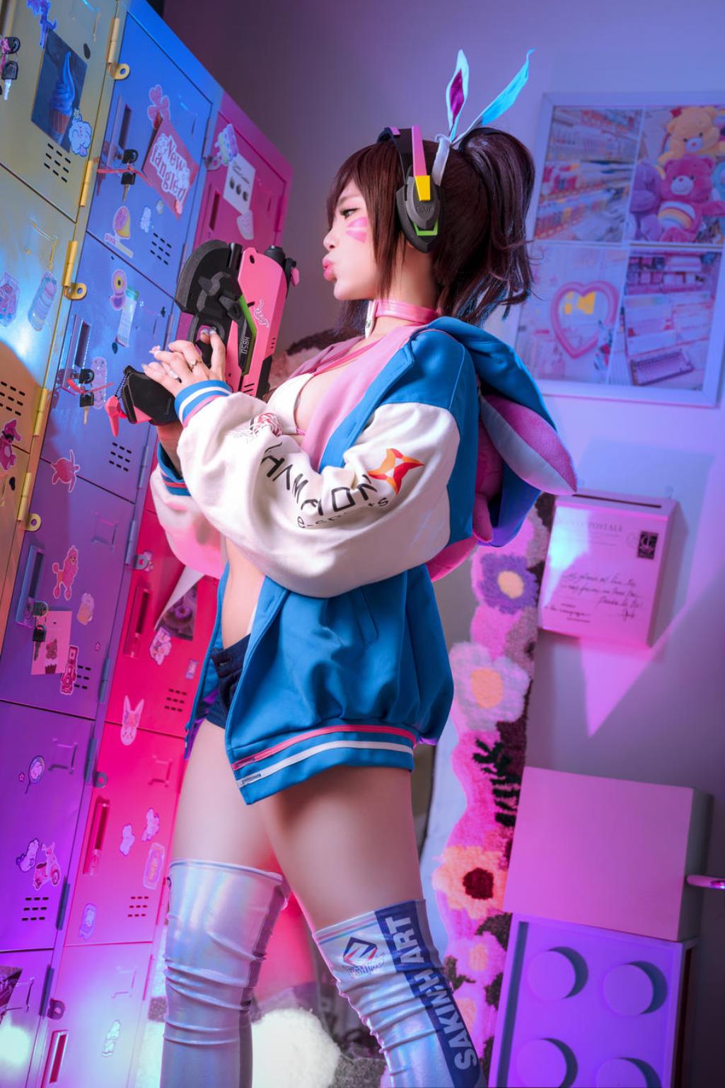 图片[2]-ZinieQ No.076 – D.Va Sakimichan Art [25P]-COS世界