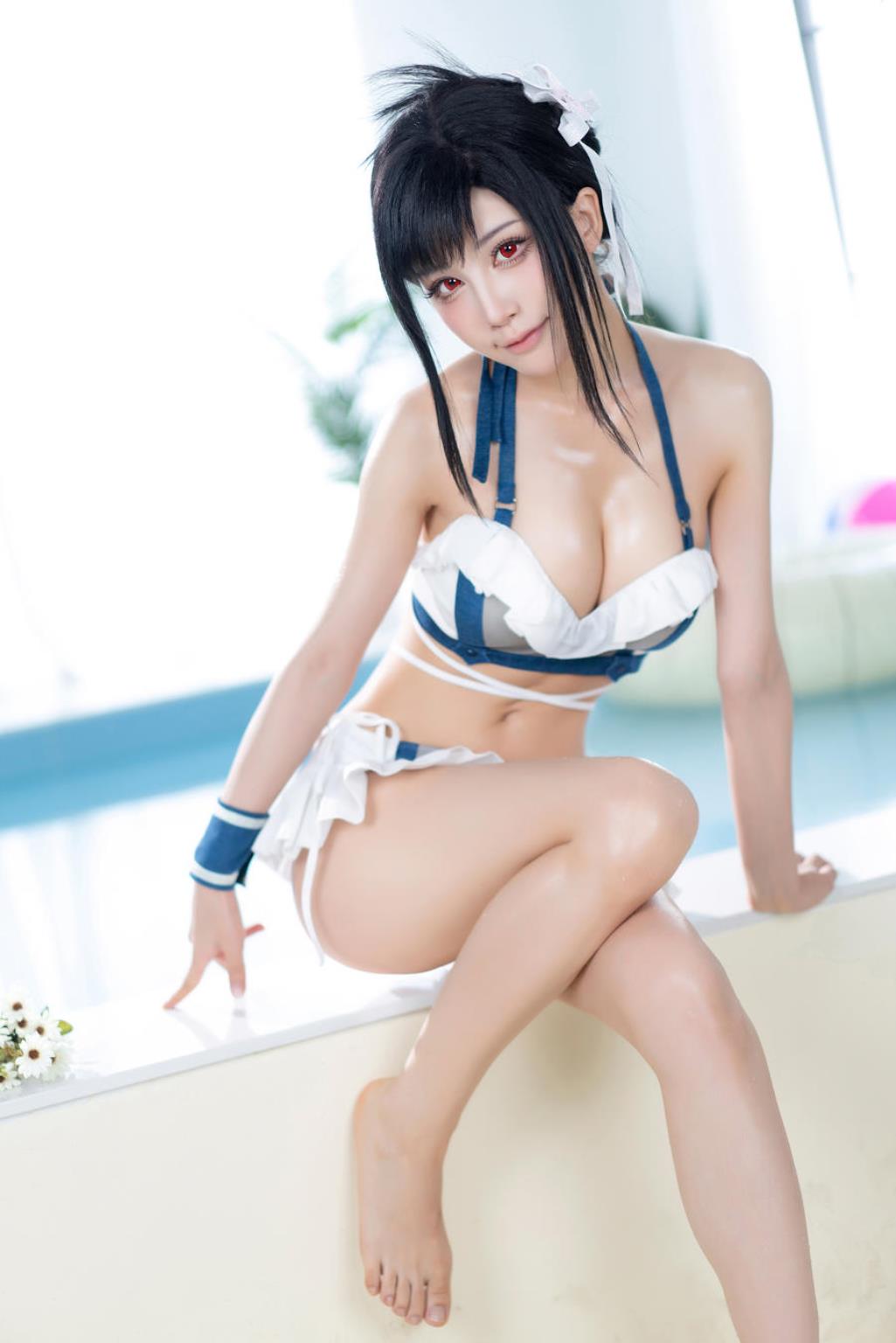 图片[3]-水淼aqua No.181 – 最终幻想7 蒂法·洛克哈特 66P-COS世界